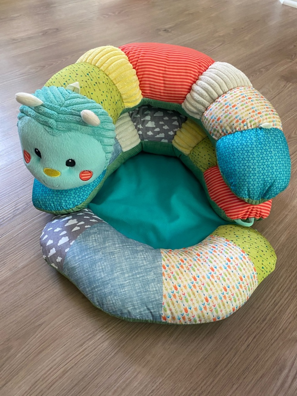 Infantino PROP-A-PILLAR TUMMY TIME & SEATED SUPPORT™ TEAL